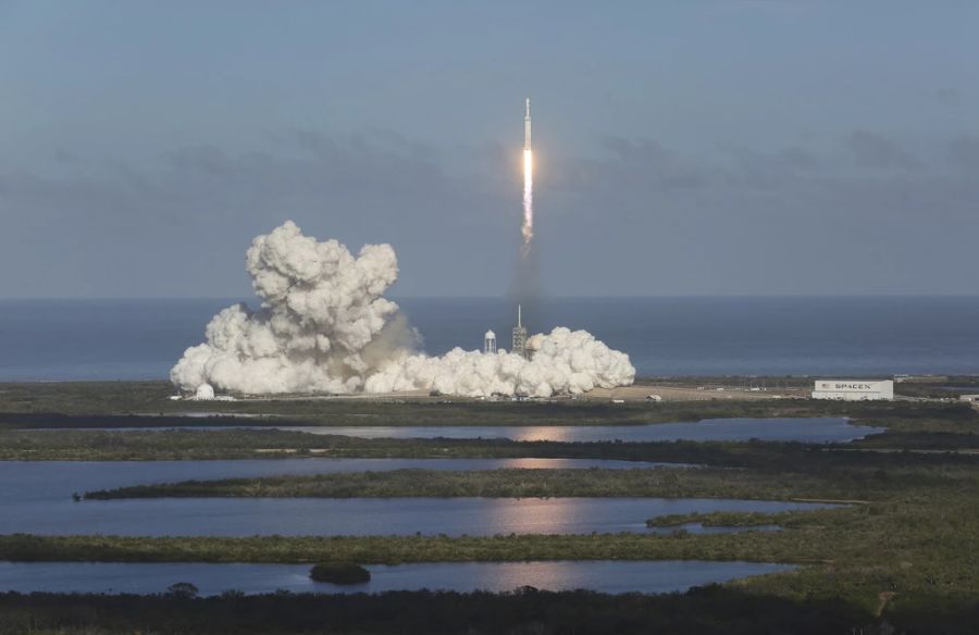 mond rakete SpaceX