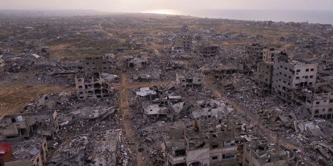 Trump will den weitgehend zerstörten Küstenstreifen in eine «Riviera des Nahen Ostens» verwandeln. gaza