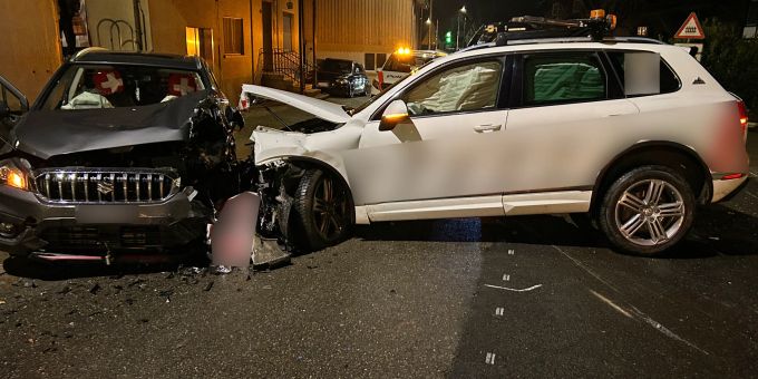 Beim Unfall wurde niemand verletzt. Unfall