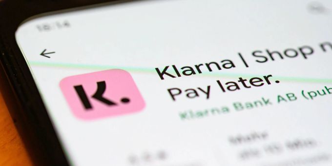 Die App des schwedischen Zahlungsanbieters Klarna. (Foto: Illustration) phishing