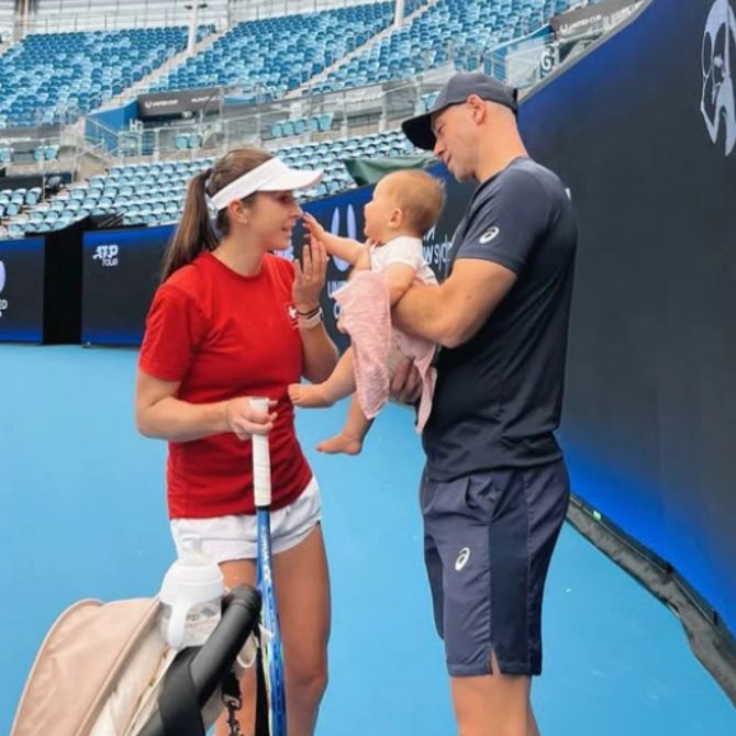 Belinda Bencic Mutter Tennis