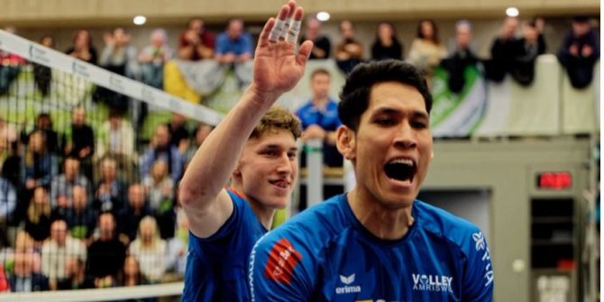 Freude bei Volley Amriswil.