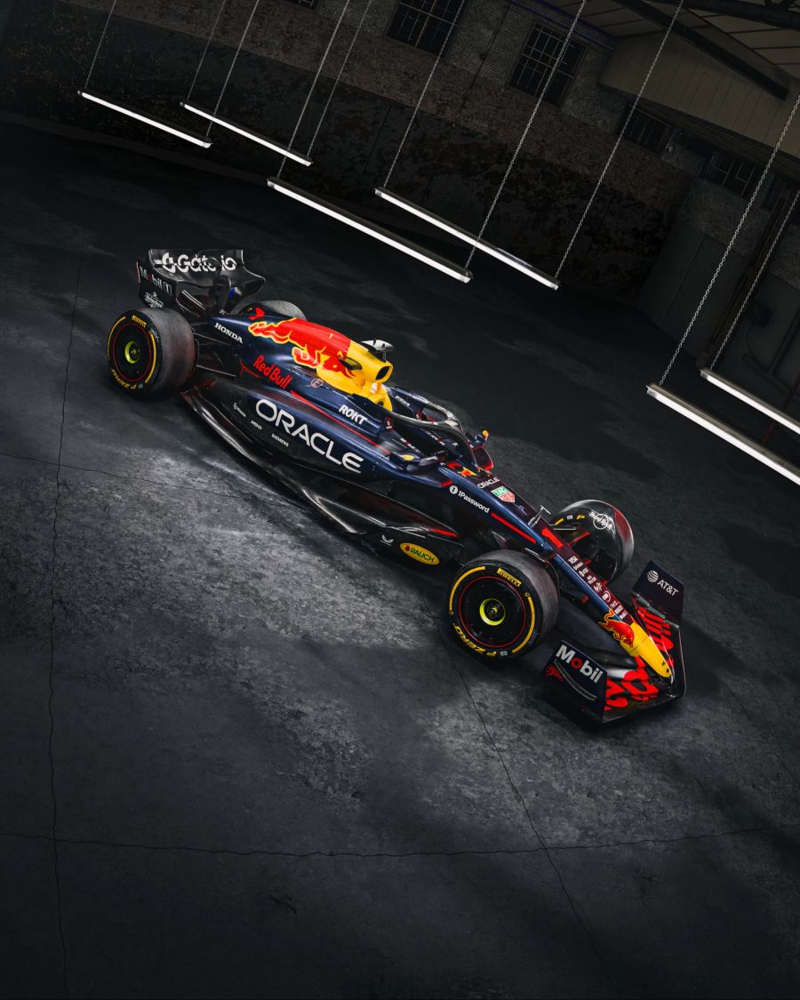 Mit diesem Red Bull greift Max Verstappen an.