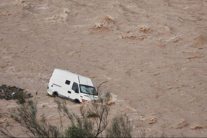 In Spanien ist es erneut zu schweren Überschwemmungen gekommen. spanien