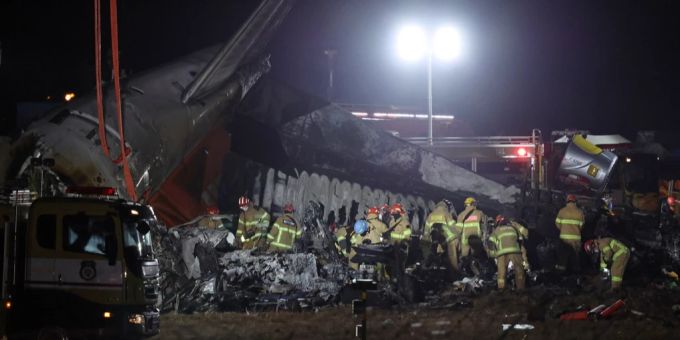 Sieben Tage lang - Staatstrauer nach Flugzeugunglück in Südkorea
