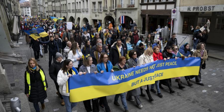 Nationale Friedenskundgebung