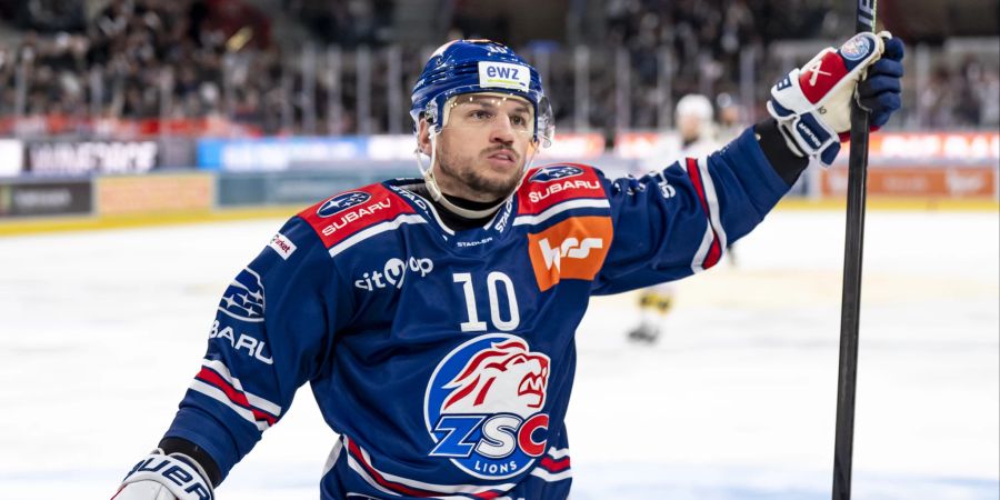 Sven Andrighetto ZSC Lions