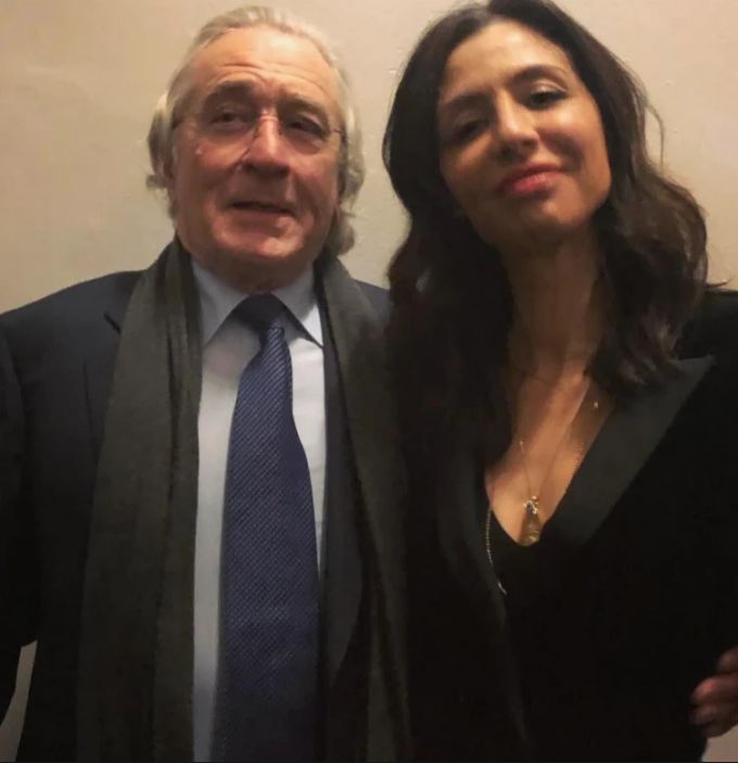 Robert De Niro mit seiner ältesten Tochter Drena. Drena De Niro