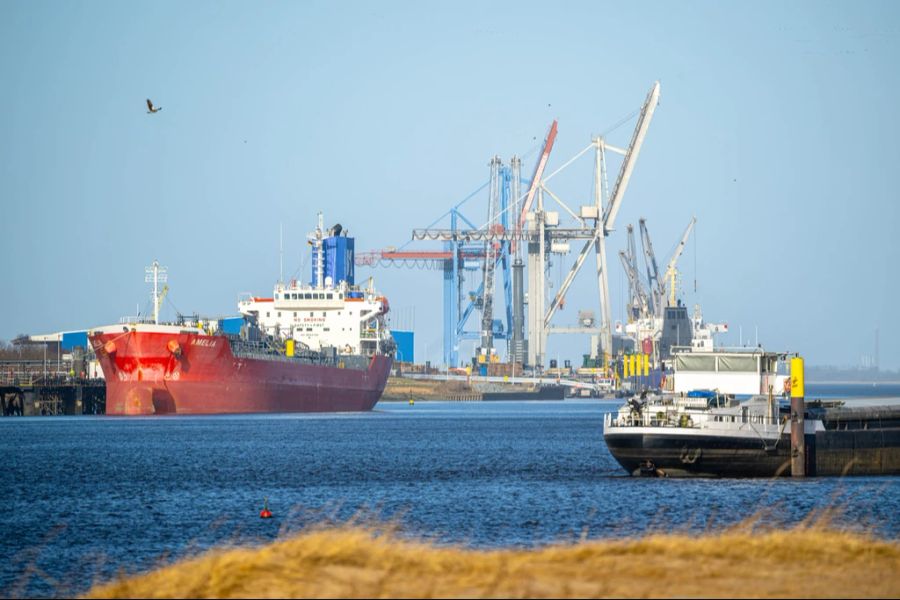 Der Hafen von Brake, wo die Schmuggler ertappt wurden.