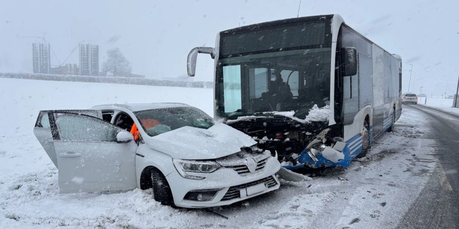 Kollision in Kriessern