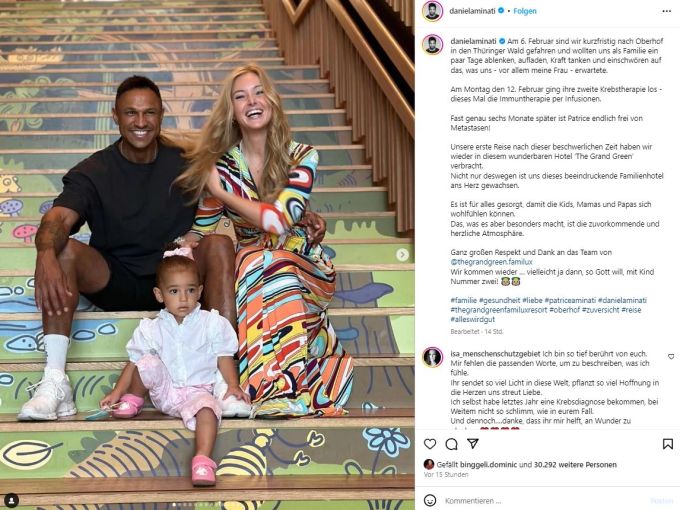 Die Aminatis möchten noch mehr Kinder! Daniel Aminati Patrice Aminati