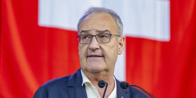 Guy Parmelin kritisiert die USA. guy parmelin