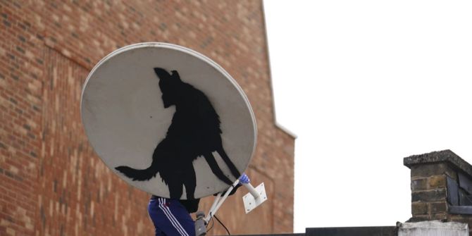 Banksy Wolf