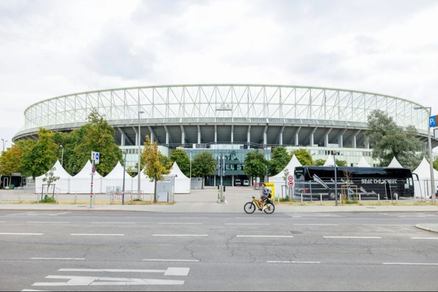 Auf das Ernst-Happel-Stadion war ein Terroranschlag geplant.