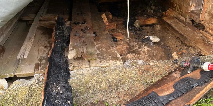 Ursache unklar - Feuerwehr muss Mottbrand in Wildhaus SG löschen
