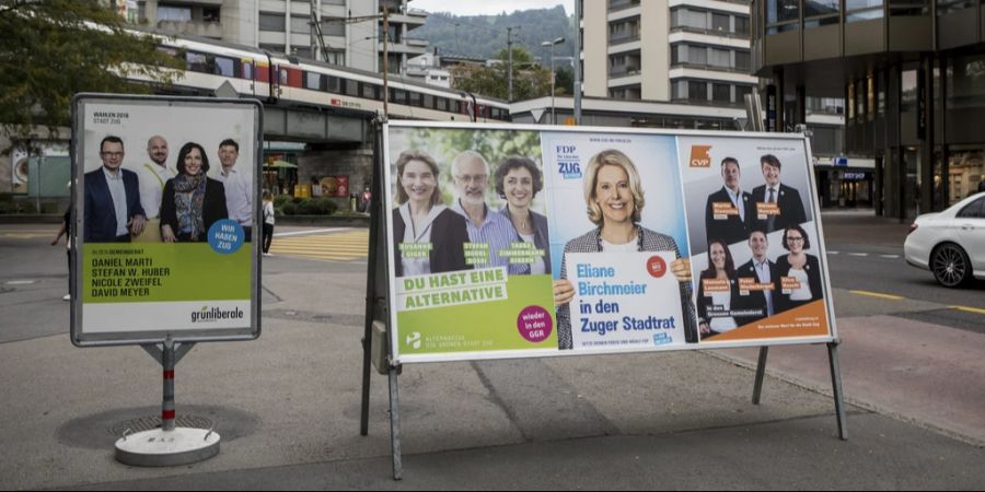 Zug Transparenzinitiative Geld