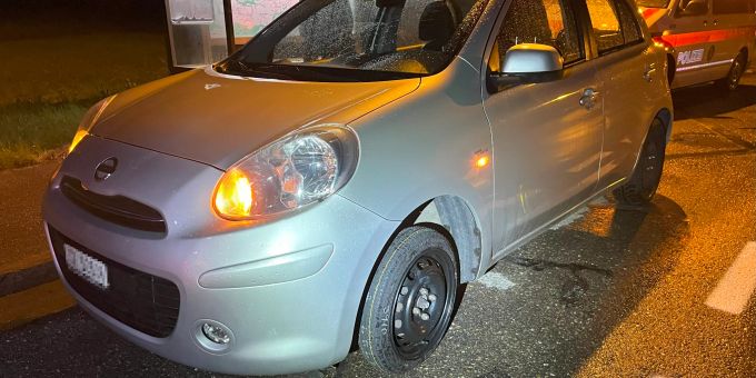 St. Gallenkappel: Alkoholisiert Unfall verursacht. Unfall