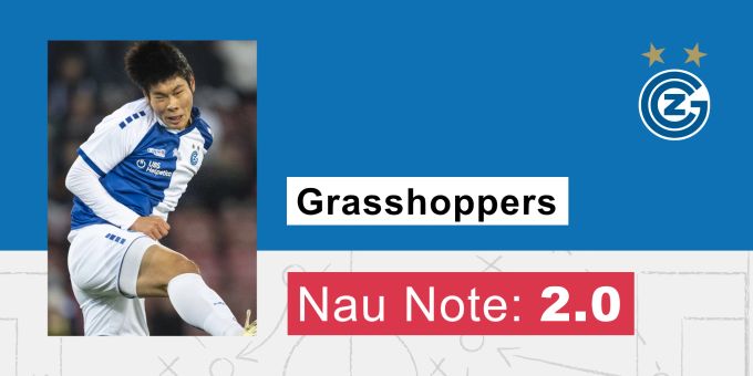 Die Note für GC nach dem 1:2 gegen St.Gallen. GC