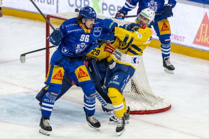 Der HC Davos überrollt den EV Zug. HC Davos EV Zug