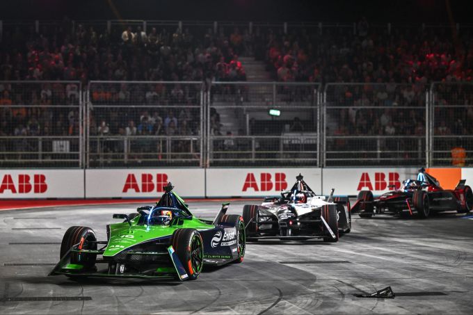 Sébastien Buemi im Einsatz in der Formel E. Sébastien Buemi Formel E