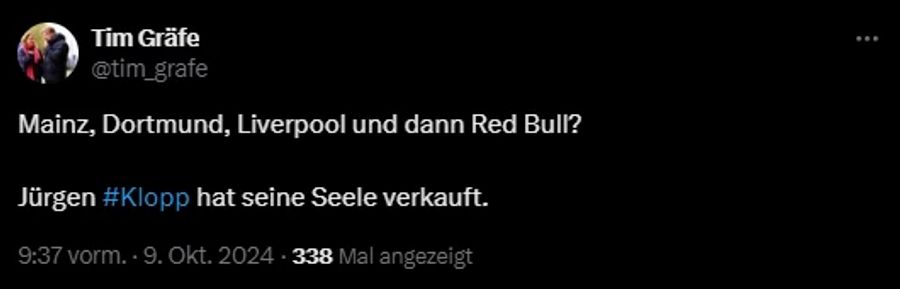 Jürgen Klopp Red Bull