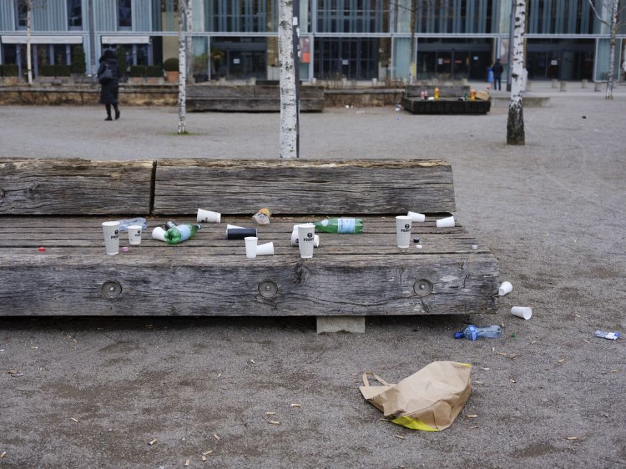 Littering Zürich