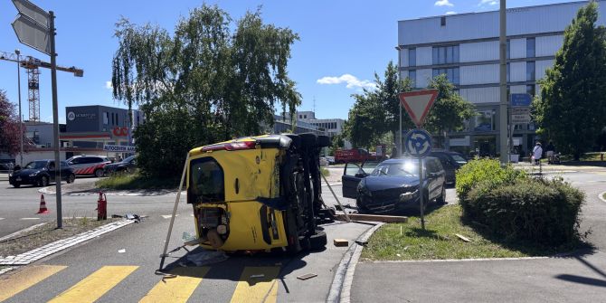 Kollision in Aarau