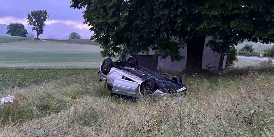 Selbstunfall in Nennigkofen