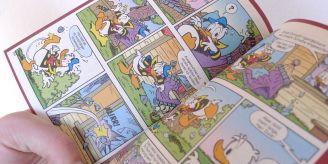 Inhalte gut verstehen - Donald Duck erscheint in Leichter Sprache Inhalte gut verstehen - Donald Duck erscheint in Leichter Sprache