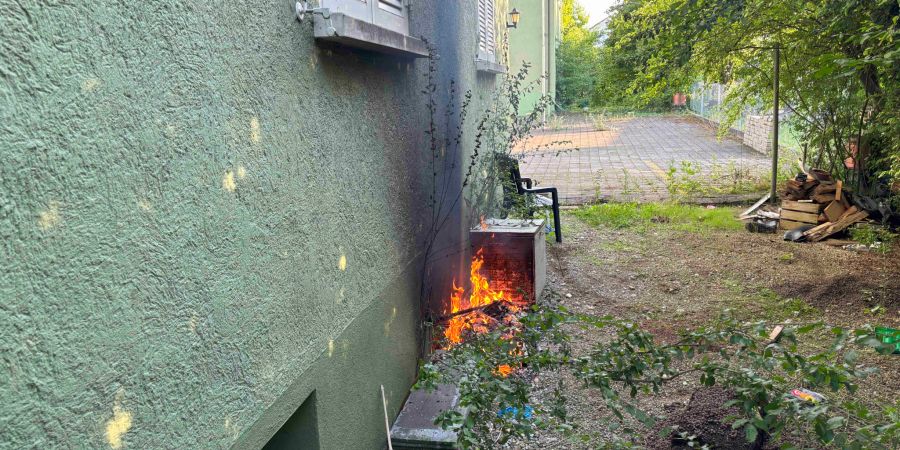 Brand in Goldach