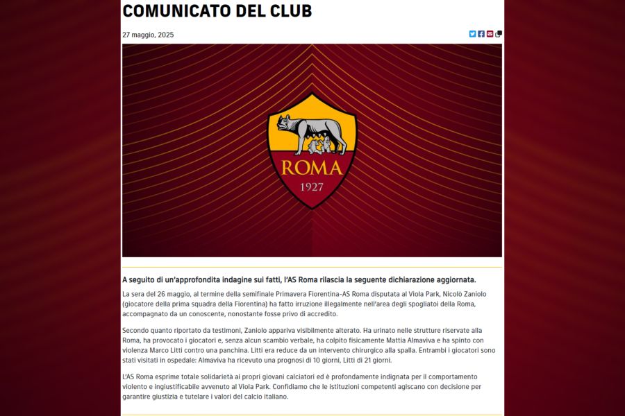 AS Rom Nicolò Zaniolo