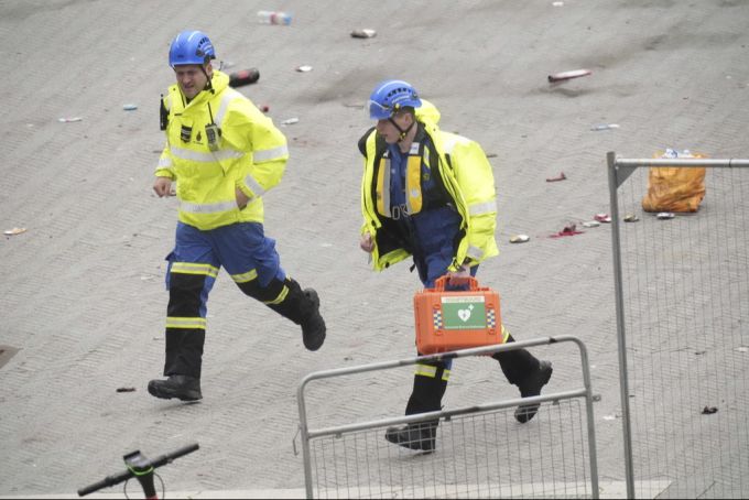In Liverpool stehen viele Rettungskräfte im Einsatz. Liverpool
