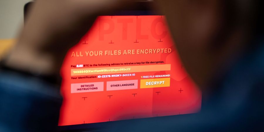 Bei Angriffen mit Ransomware werden Daten verschlüsselt, und die Hacker verlangen Geld für die Freigabe. (Symbolbild)
