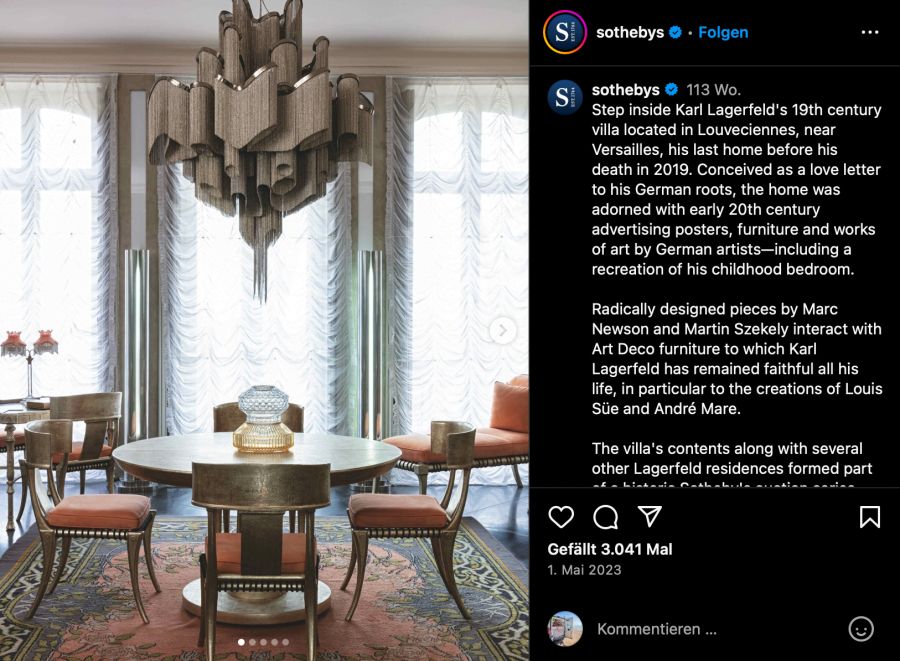 villa karl lagerfeld