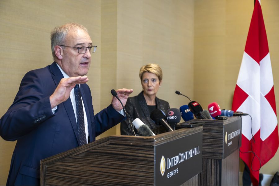 Keller-Sutter und Guy Parmelin sind nach Washington gereist, um die Zölle in Höhe von 39 Prozent noch zu verhindern.