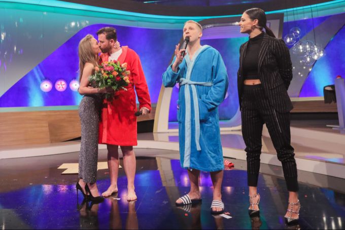 Anfang März 2020 kam es in der RTL-Primetime zum Battle zwischen Michael Wendler (l.) und Erzfeind Oliver Pocher. Michael Wendler