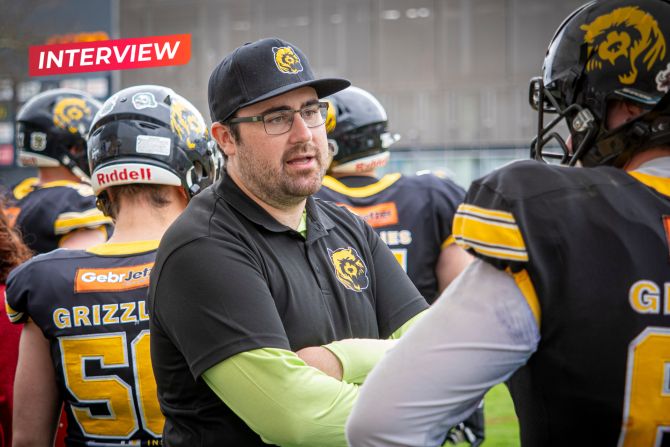 Grizzlies-Headcoach Nick Snider