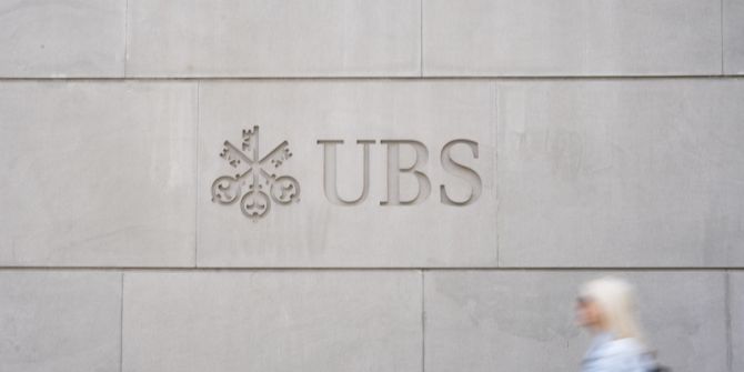 UBS Zürich Frau