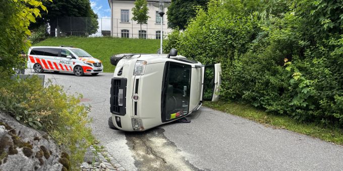 Selbstunfall in Sool GL. Selbstunfall