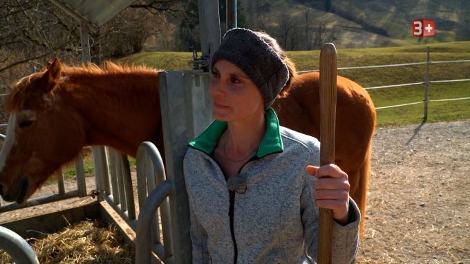 Bäuerin Priska aus dem Berner Oberland kommt gut an. bauer ledig sucht