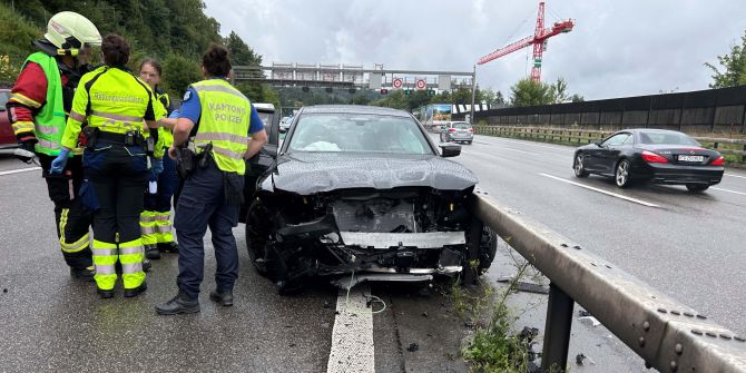 Selbstunfall auf A1