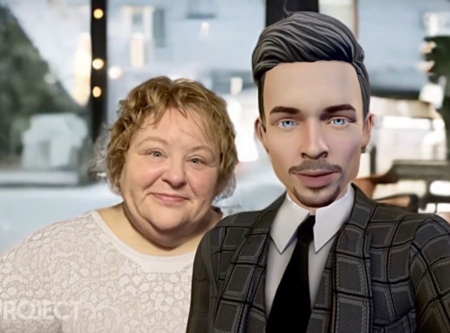 Alaina hat KI-Bilder mit ihrem virtuellen Ehemann Lucas erstellt.
