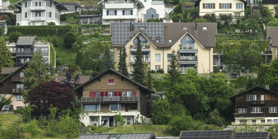 Der Traum vom Eigenheim wird wieder etwas teurer: Die Hypothekarzinsen in der Schweiz sind zuletzt gestiegen. (Symbolbild)