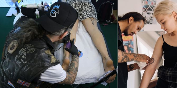 Tattoo stechen