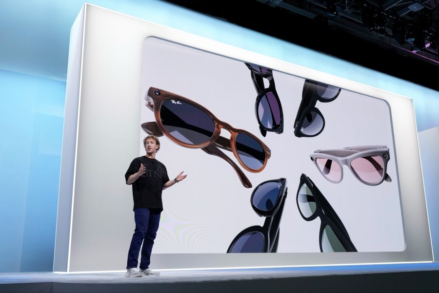 Mark Zuckerberg hat die Brille als Chef von Meta öffentlich vorgestellt.