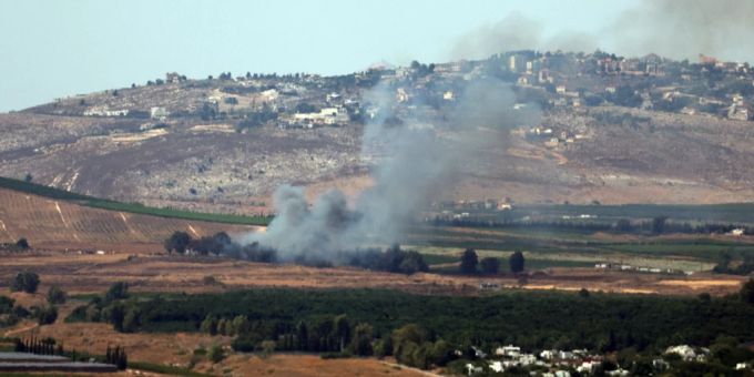 Fast täglich beschiessen sich Israel und die Hisbollah gegenseitig. (Archivbild) Hisbollah