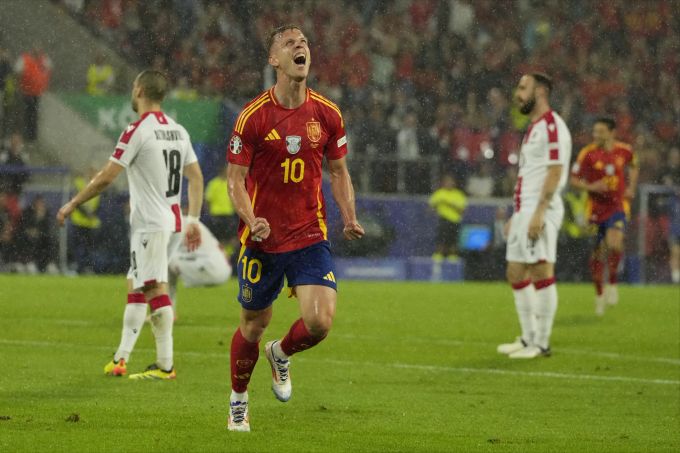 Dani Olmo ist an der EM 2024 zu einem Schlüsselspieler von Spanien geworden. EM 2024 Dani Olmo