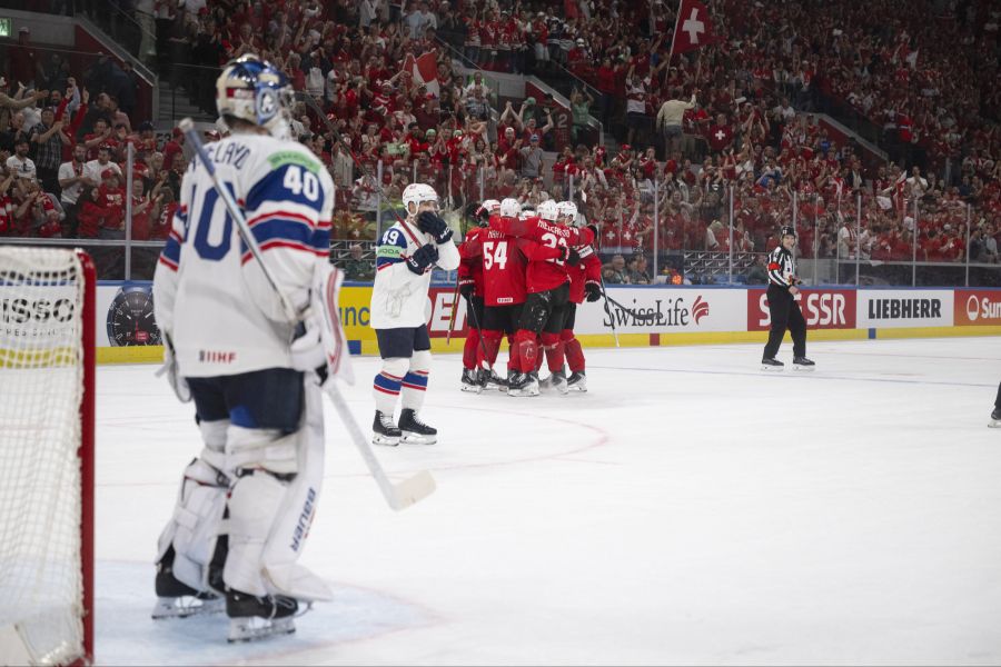 Schweiz Norwegen Halbfinal Eishockey-WM