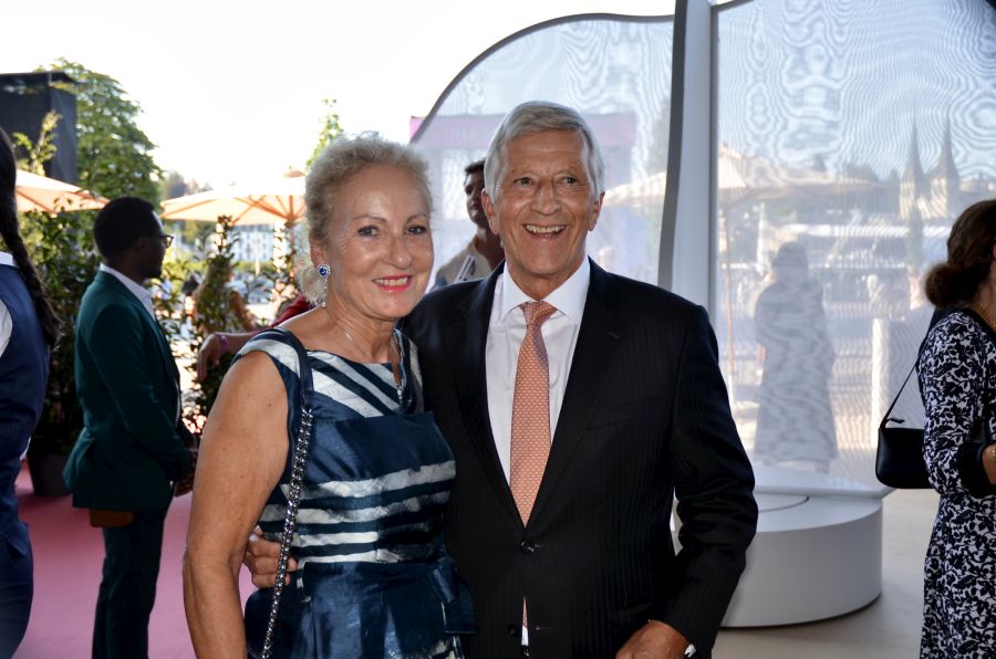 Im Konzertfieber Cornelia und Rolf Dörig, VR–Präsident Swiss Life.