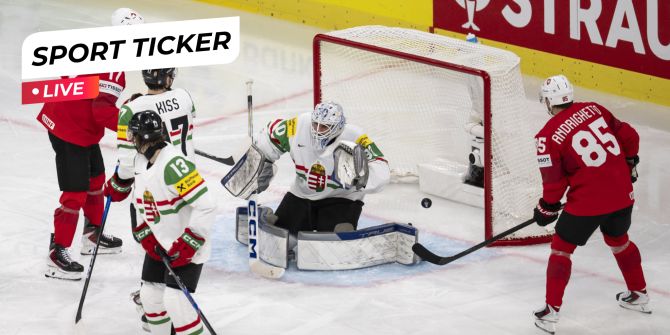 Schweiz Ungarn Eishockey-WM
